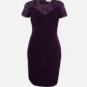 Calvin Klein Deep Purple Mini Dress